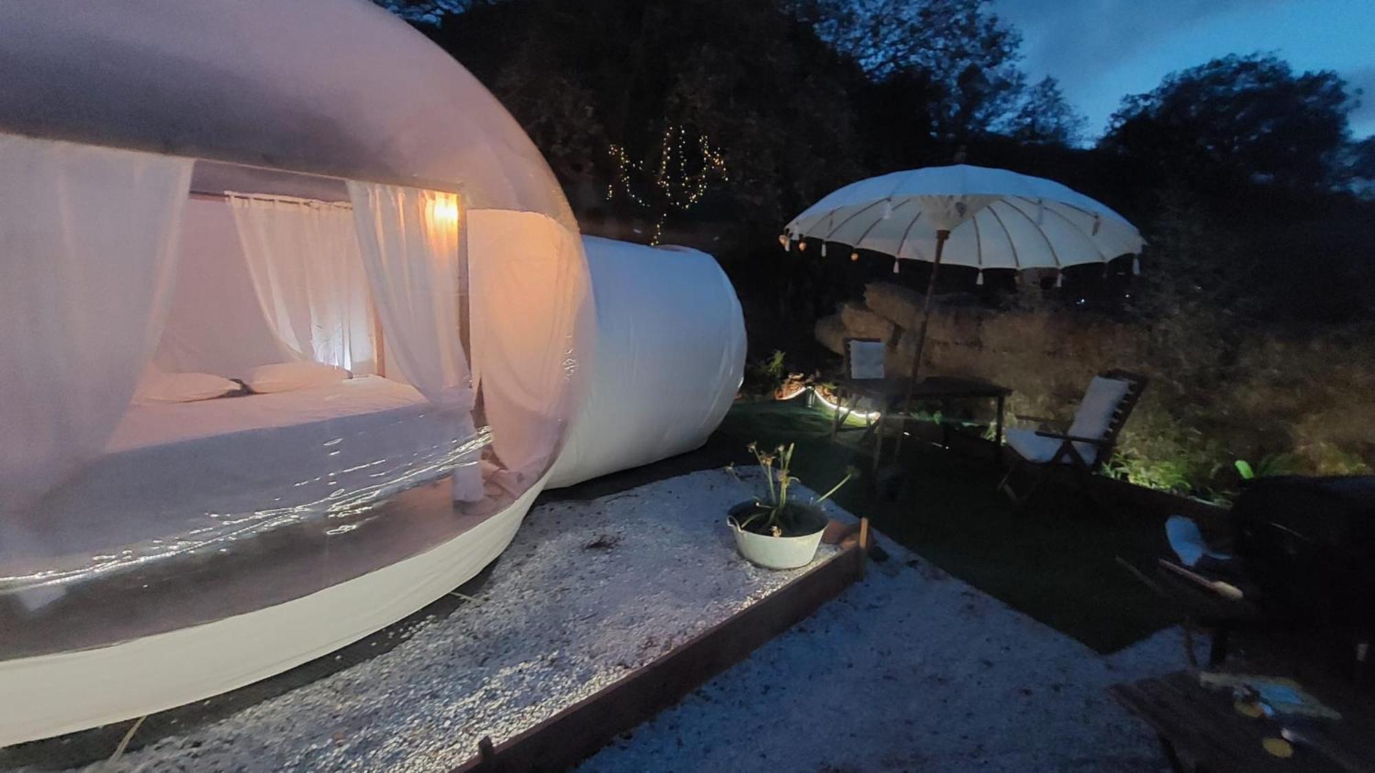 Glamping Burbuja Almendros Glamping Málaga
